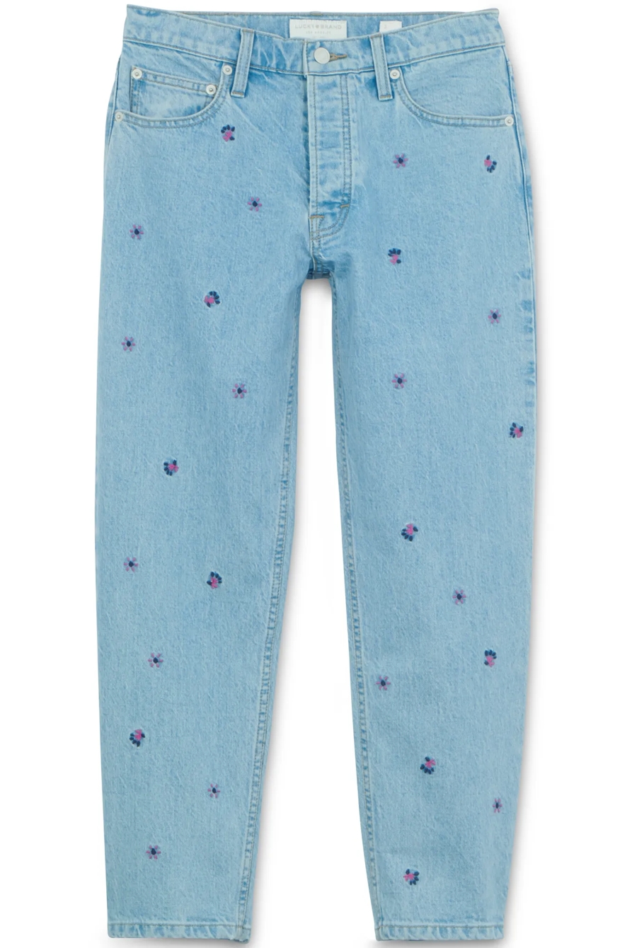 RELAXED TAPER W/ EMB JEAN, image 6