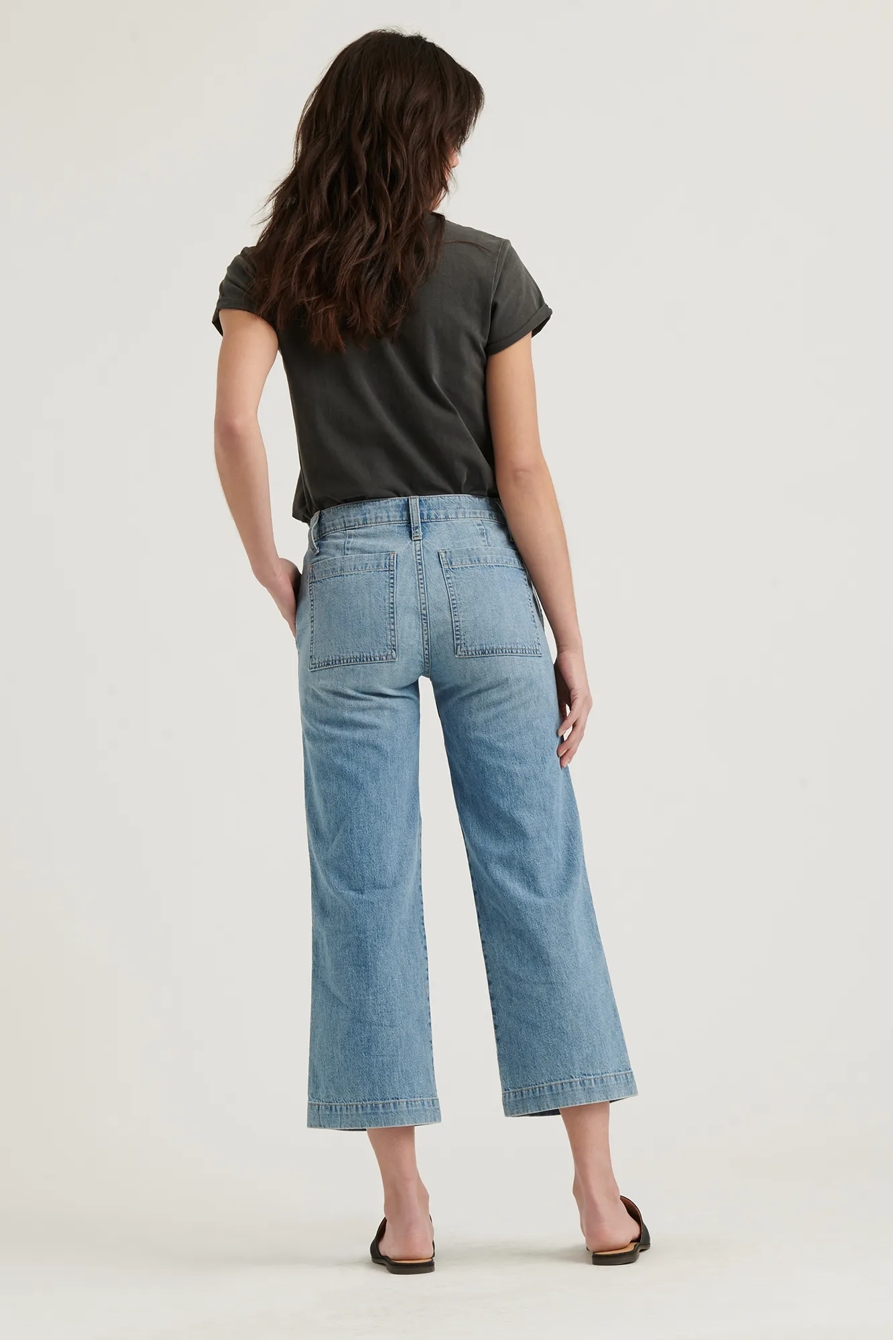 MID RISE CROP WIDE LEG, image 3