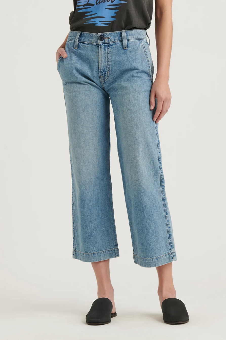 MID RISE CROP WIDE LEG, image 5