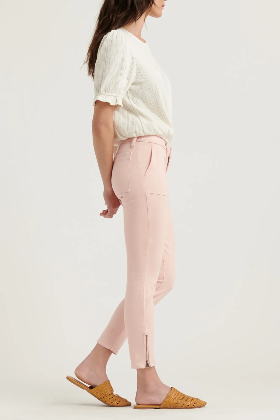 LOW RISE LOLITA SKINNY UTILITY W/ ANKLE ZIP JEAN, image 2