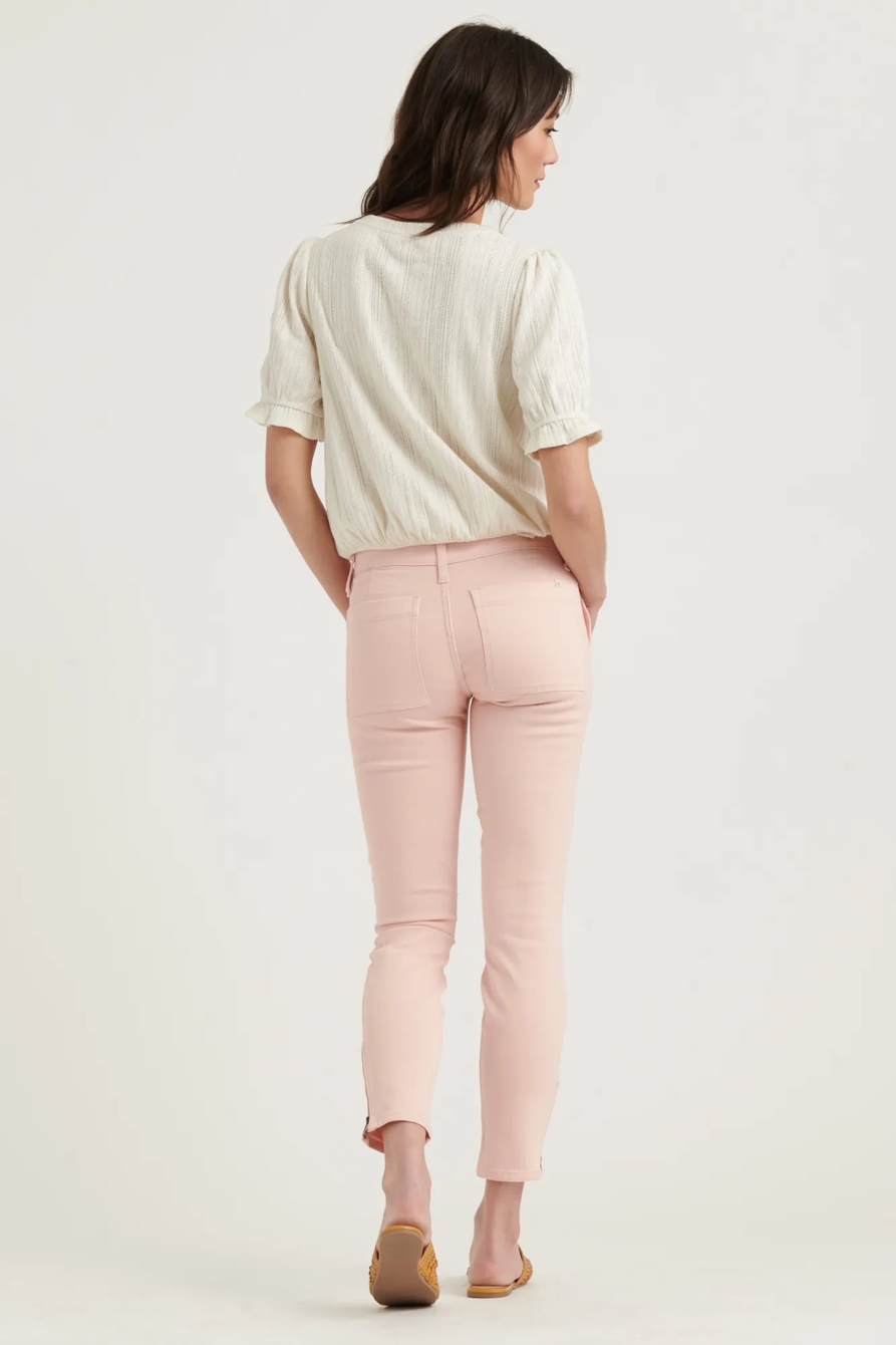 LOW RISE LOLITA SKINNY UTILITY W/ ANKLE ZIP JEAN, image 3