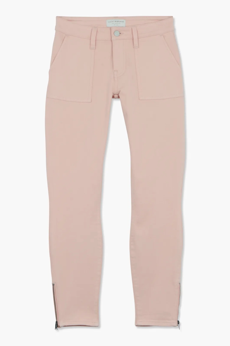 LOW RISE LOLITA SKINNY UTILITY W/ ANKLE ZIP JEAN, image 5