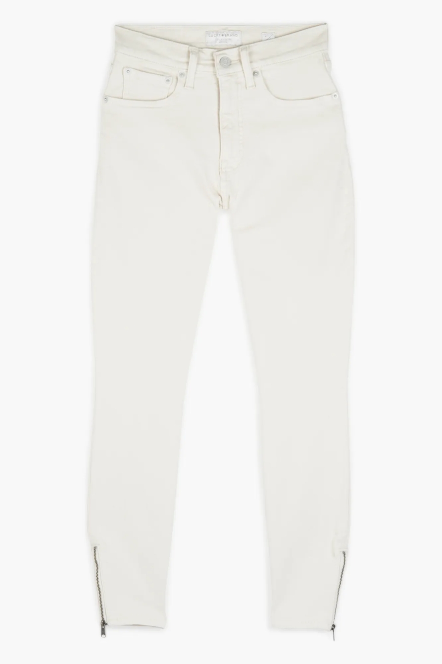 HIGH RISE BRIDGETTE SKINNY W/ ANKLE ZIP JEAN, image 1