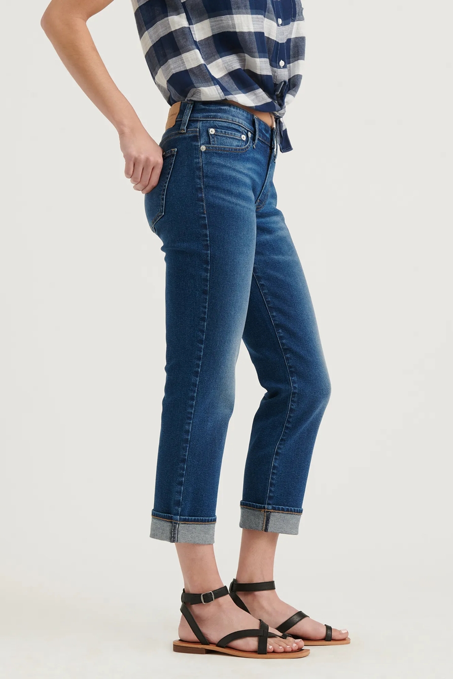MID RISE SWEET CROP JEAN, image 2
