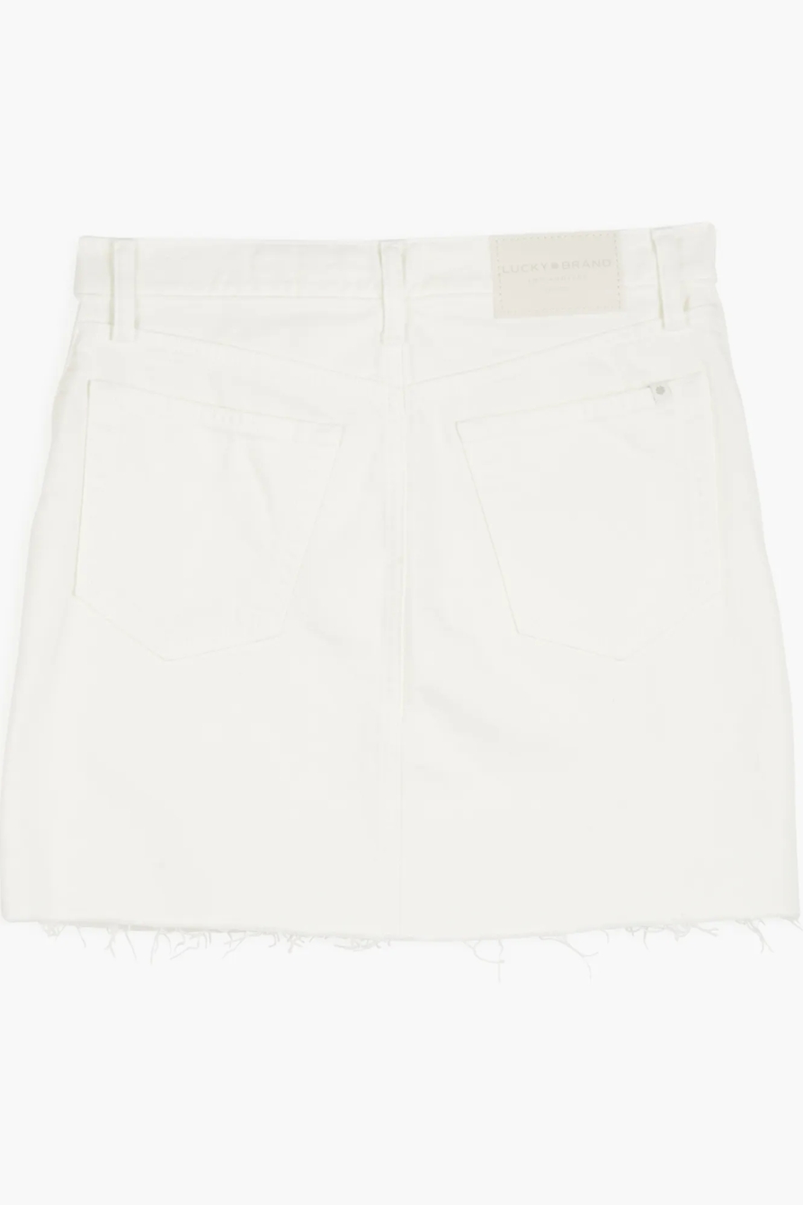 OLD FAVORITE MINI SKIRT W/ EXPOSED BUTTON FLY, image 2