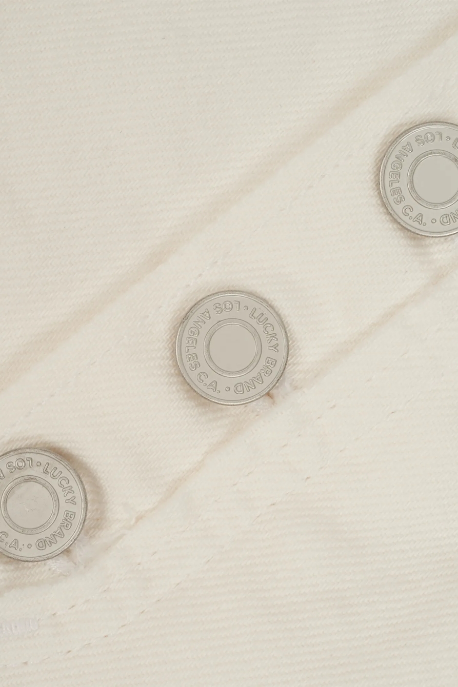 OLD FAVORITE MINI SKIRT W/ EXPOSED BUTTON FLY, image 3