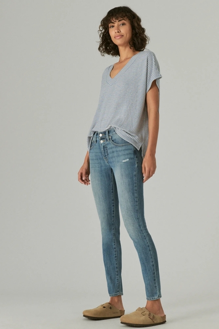 AVA SKINNY W DBL EXP BTNS, image 2