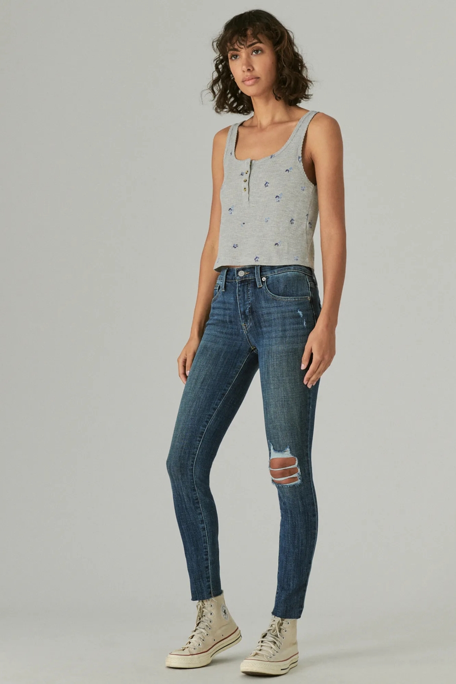 MID RISE AVA SKINNY DESTRUCT, image 2