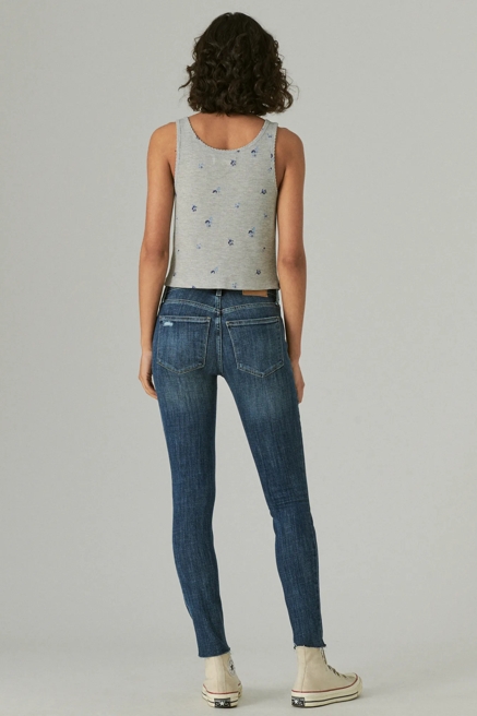 MID RISE AVA SKINNY DESTRUCT, image 3