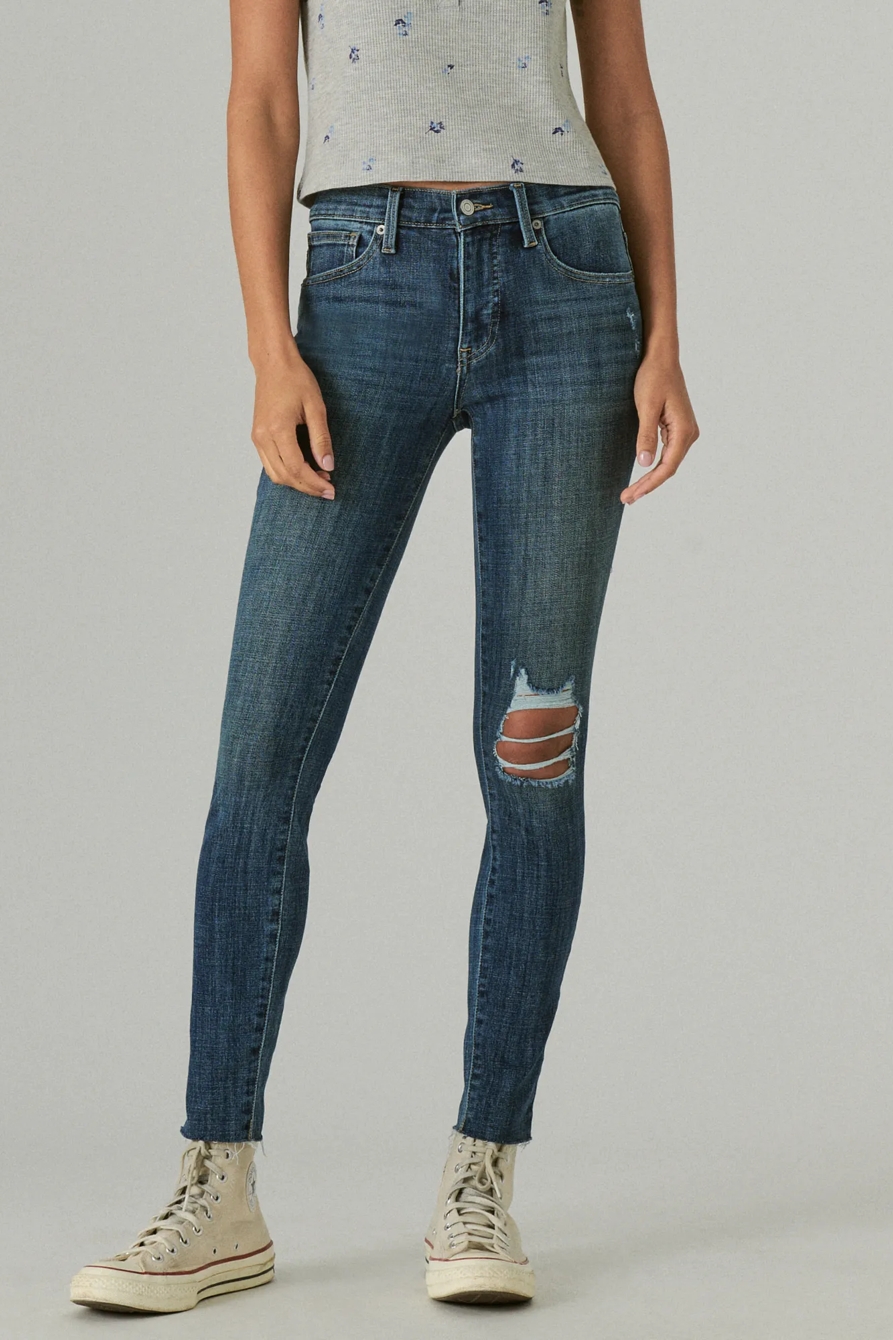 MID RISE AVA SKINNY DESTRUCT, image 4
