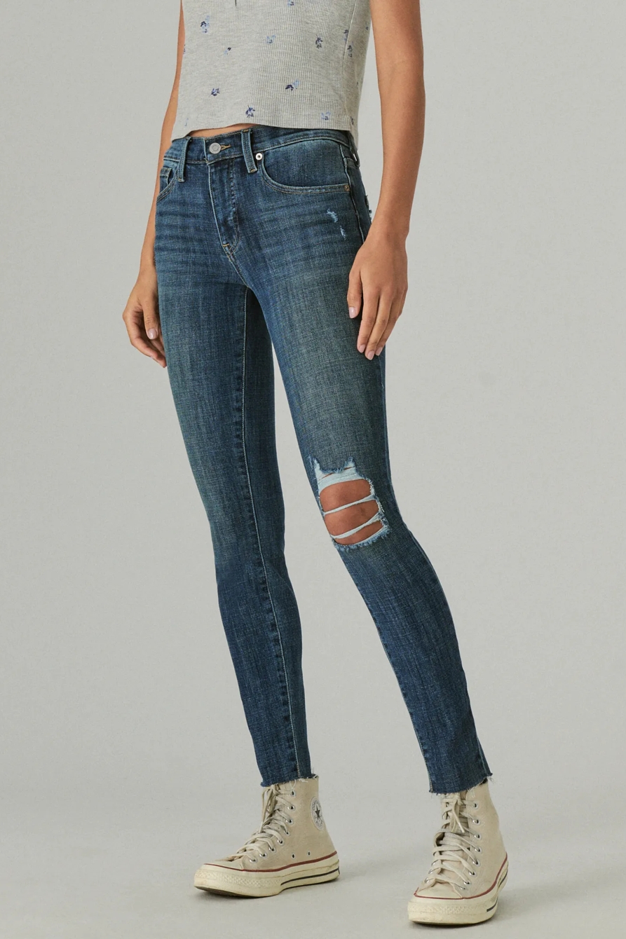 MID RISE AVA SKINNY DESTRUCT, image 5