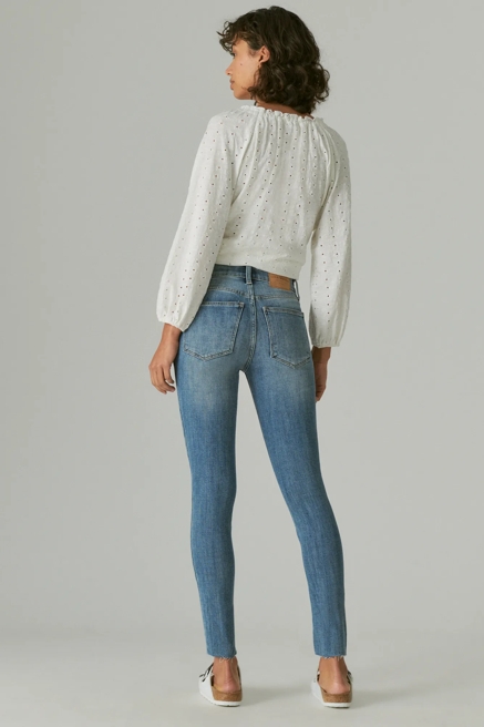 BRIDGETTE SKINNY W/ EXPOSED BUTTON FLY, image 3