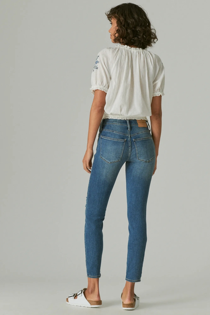 MID RISE AVA SUPER SKINNY DESTRUCT, image 3