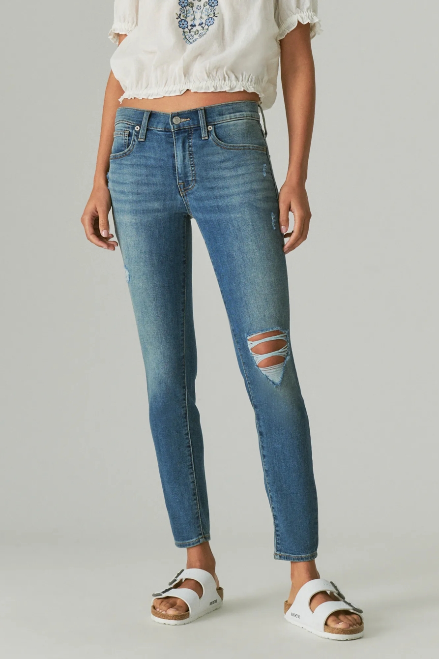 MID RISE AVA SUPER SKINNY DESTRUCT, image 4