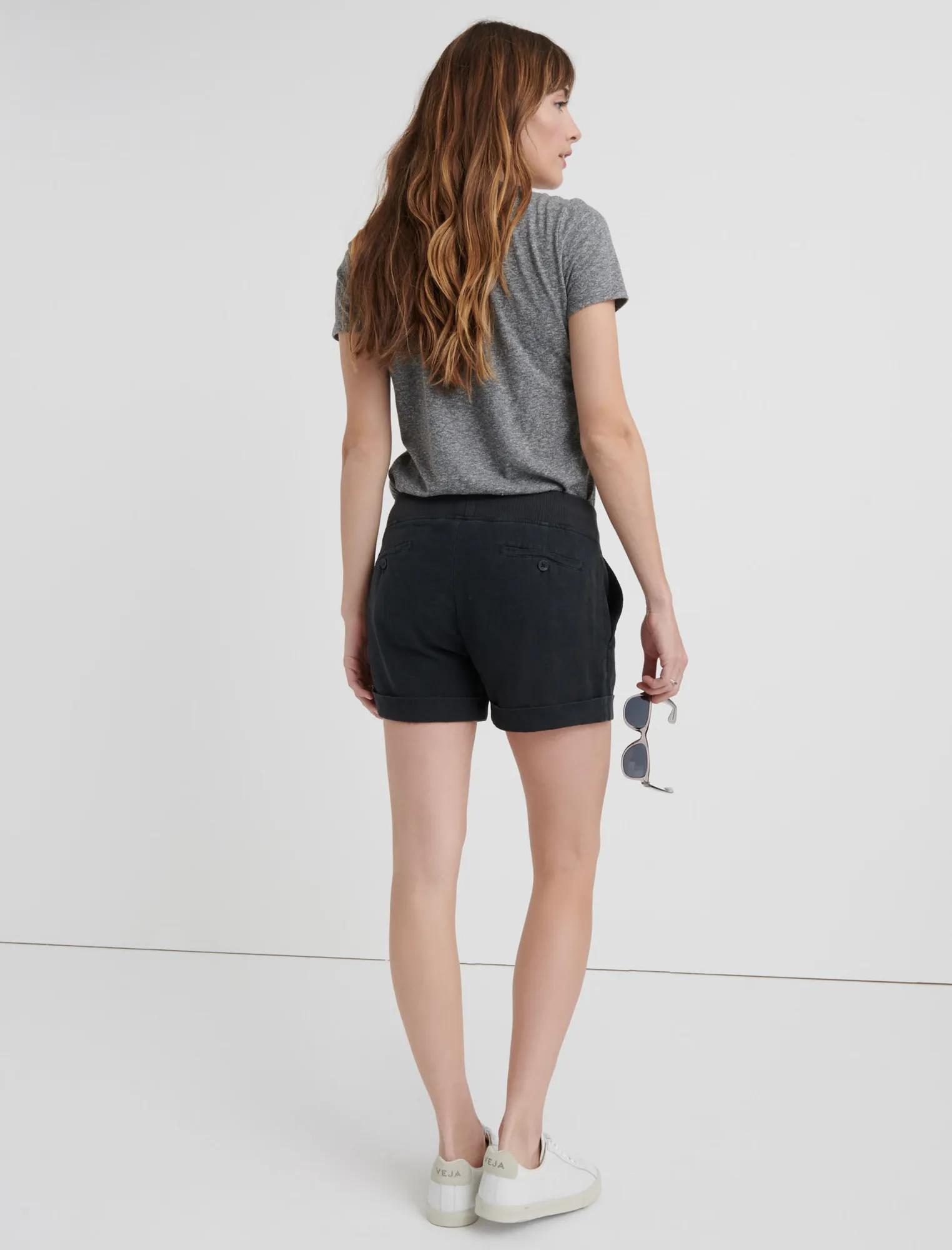 PULL ON LINEN SHORT, image 3