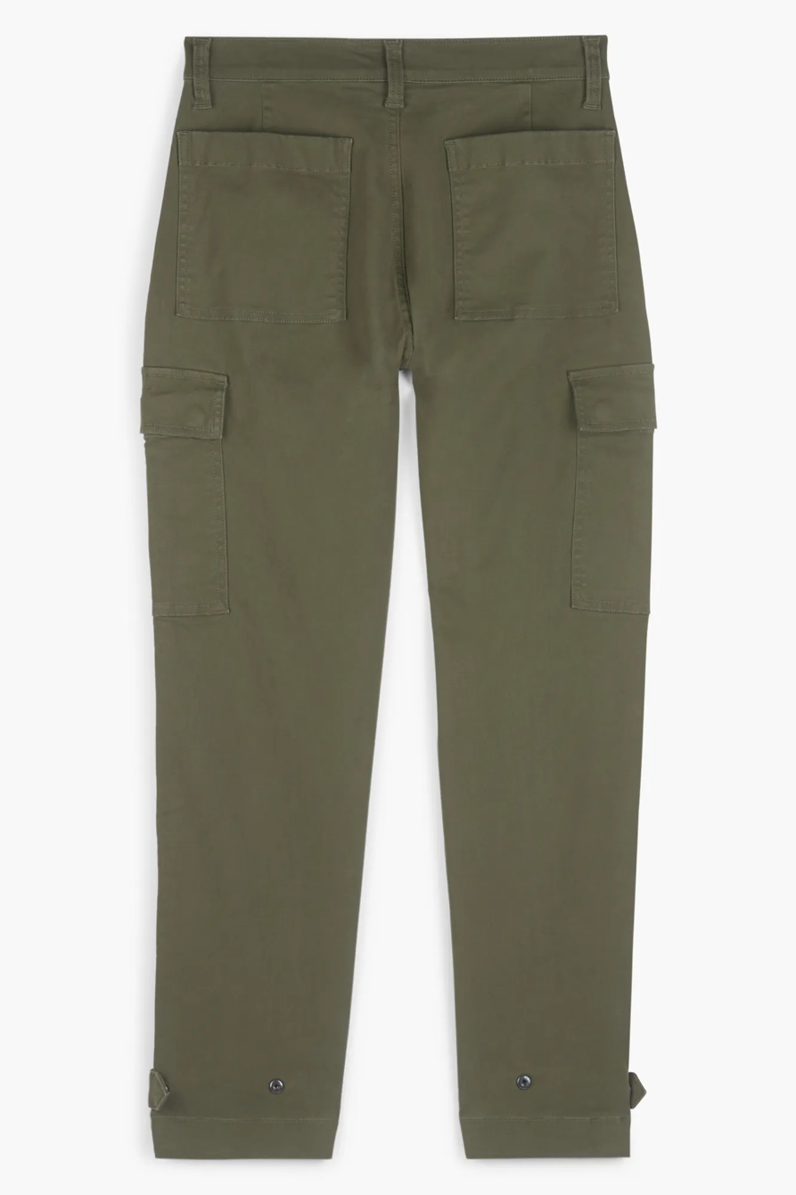 HIGH RISE CARGO W/ SIDE STRIPE, image 2