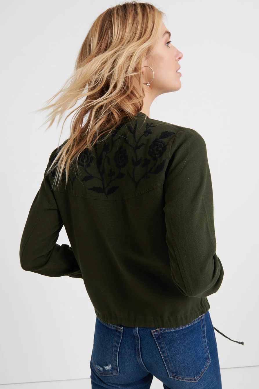 EMBROIDERED UTILITY JACKET, image 3