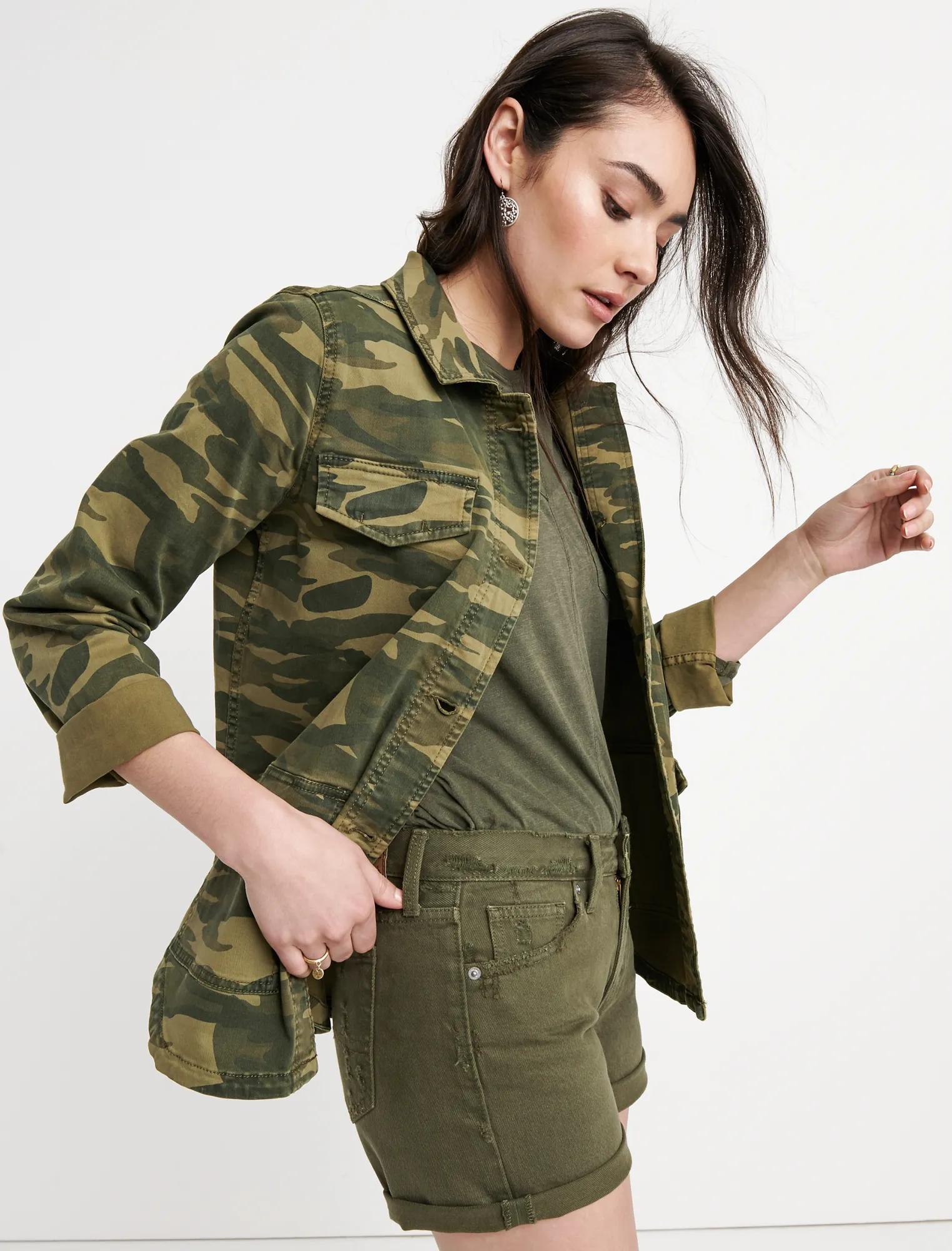 SHRUNKEN UTILITY CAMO JACKET, image 2