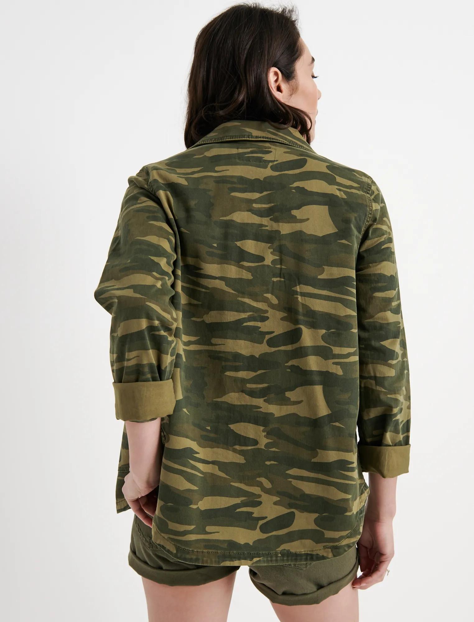 SHRUNKEN UTILITY CAMO JACKET, image 3
