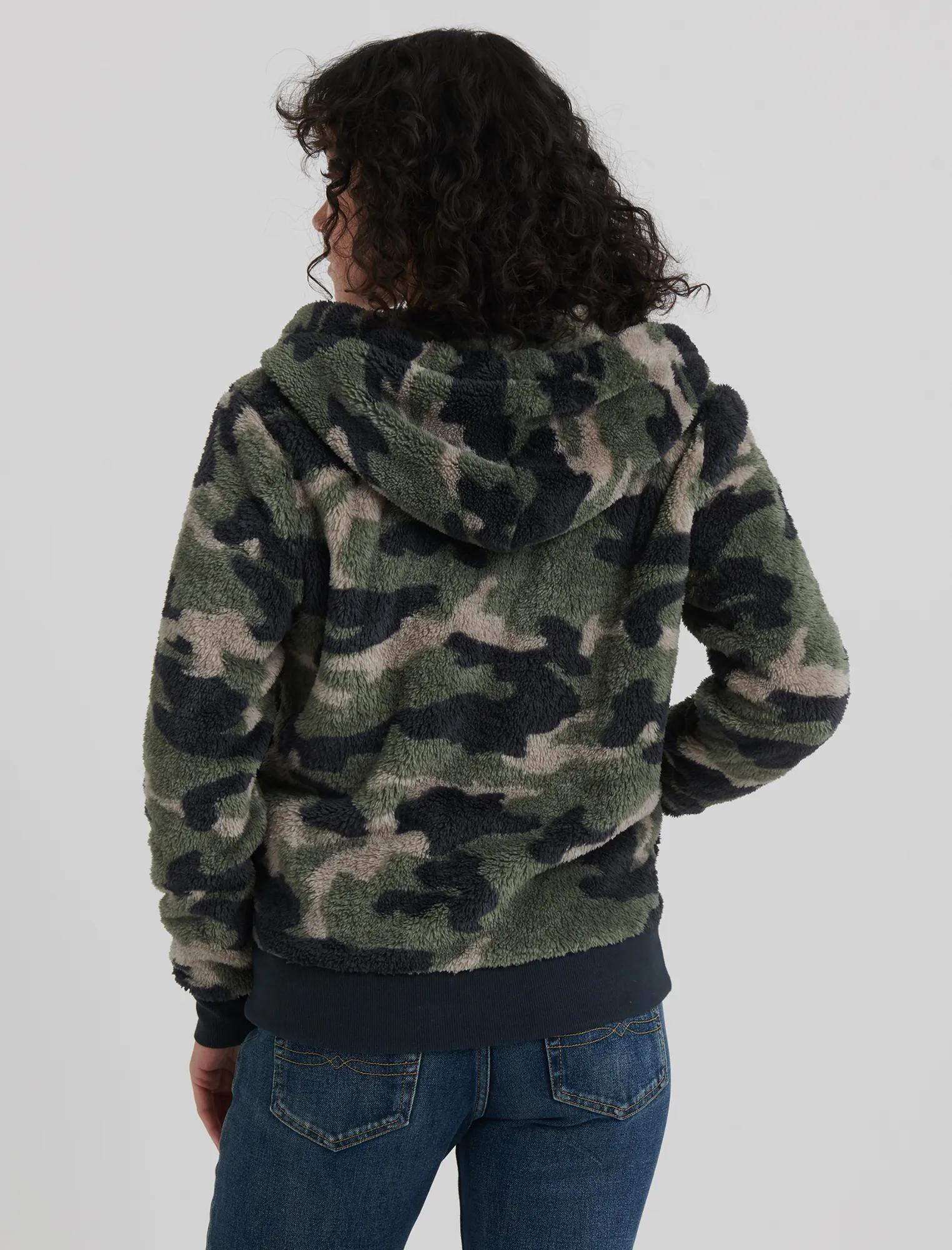 CAMO ZIP UP HOODIE, image 4