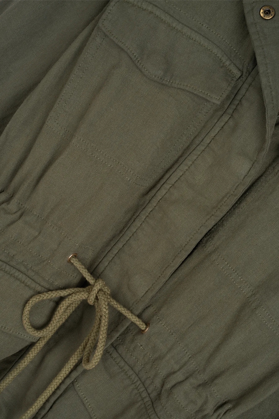 LINEN UTILITY JACKET, image 8