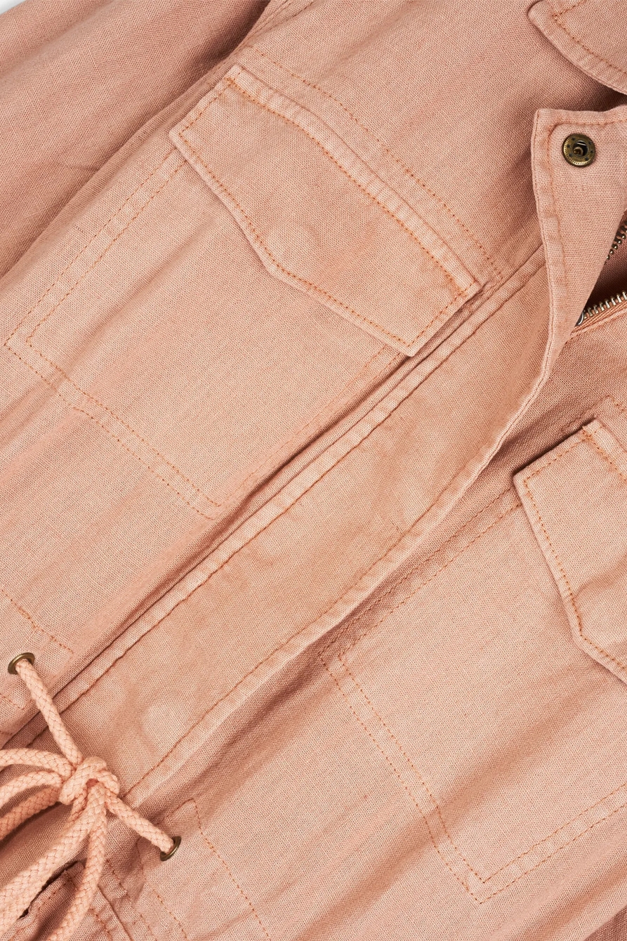 LINEN UTILITY JACKET, image 2
