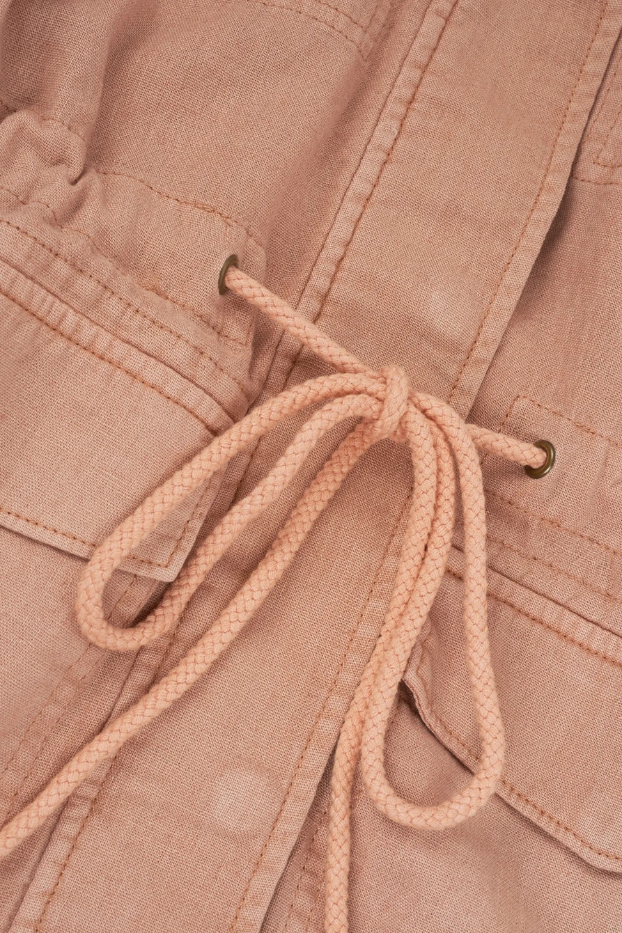 LINEN UTILITY JACKET, image 3