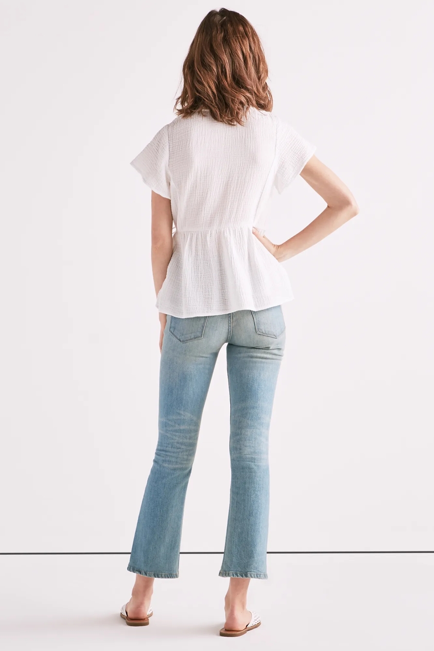 GAUZE WRAP TOP, image 3