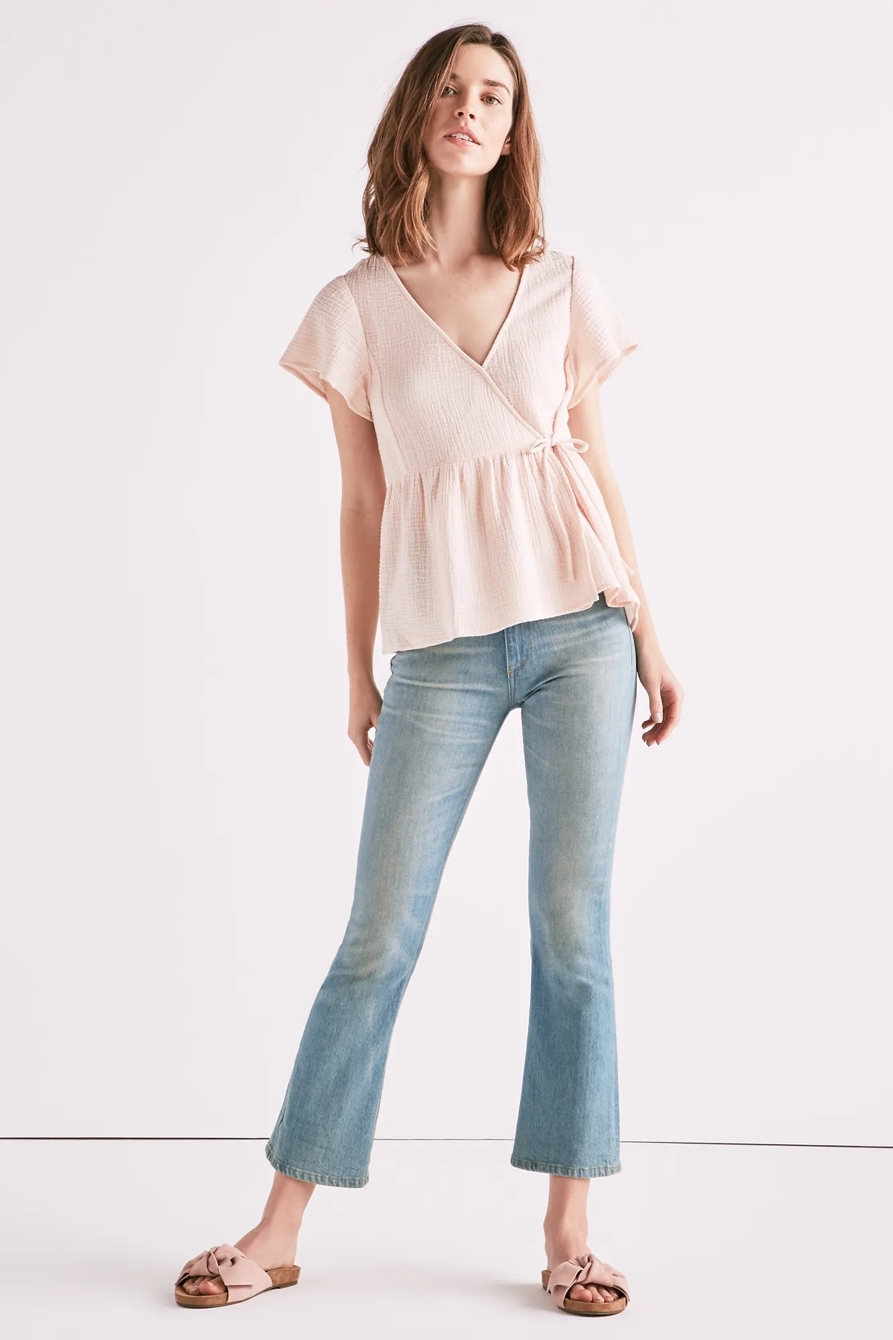 GAUZE WRAP TOP, image 2