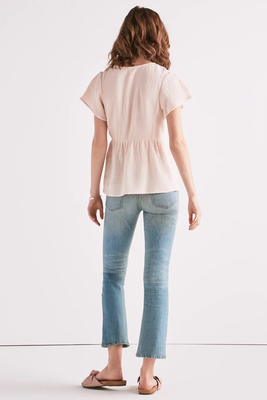 GAUZE WRAP TOP, image 3