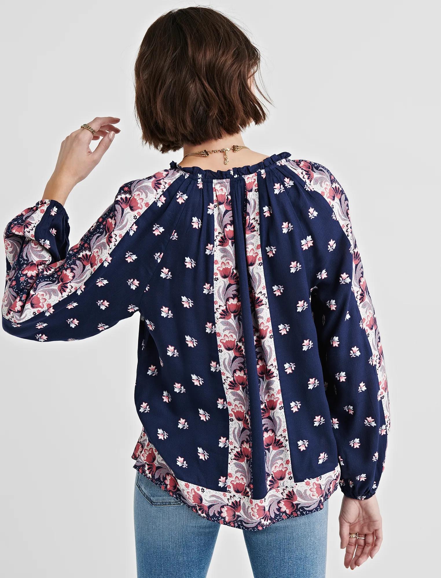 BORDER PRINT TOP, image 3
