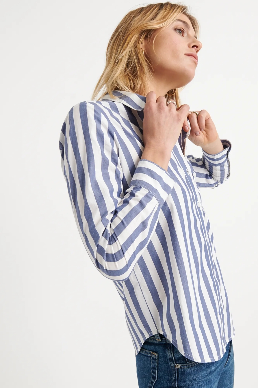 CLASSIC STRIPE POPLIN SHIRT, image 2