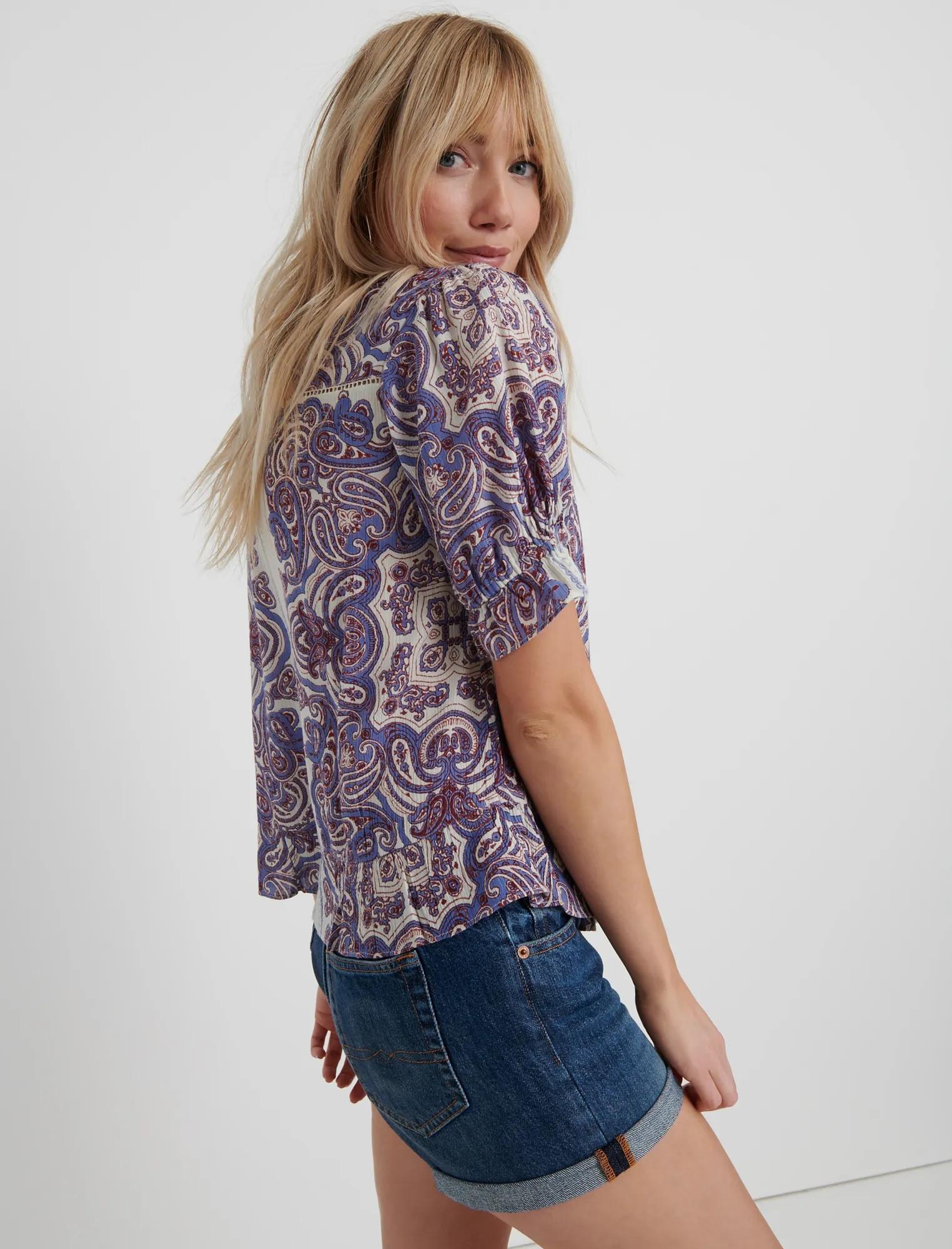 PRINTED MAYA TOP, image 2