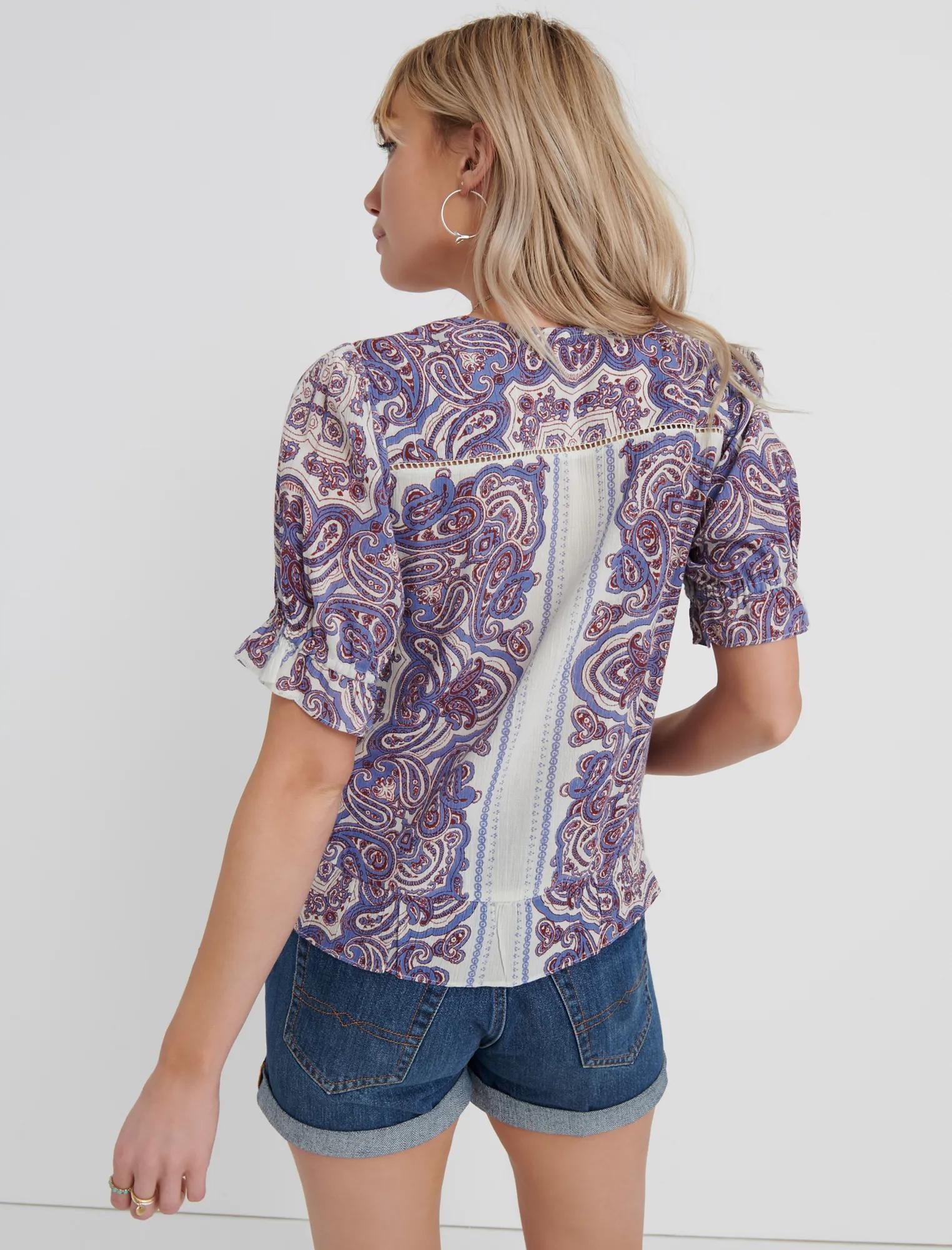 PRINTED MAYA TOP, image 3
