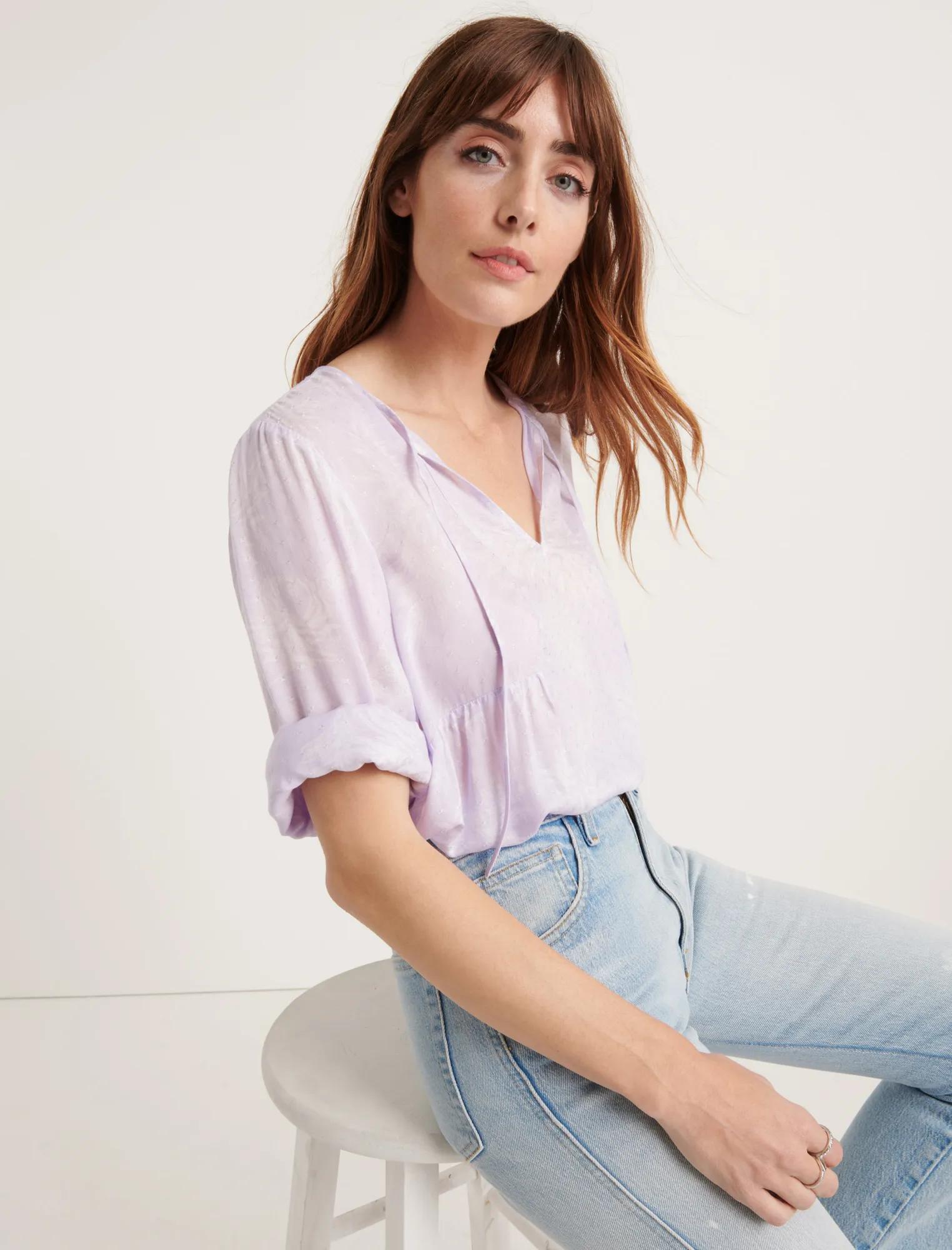 SERENA FLORAL PEASANT TOP, image 4