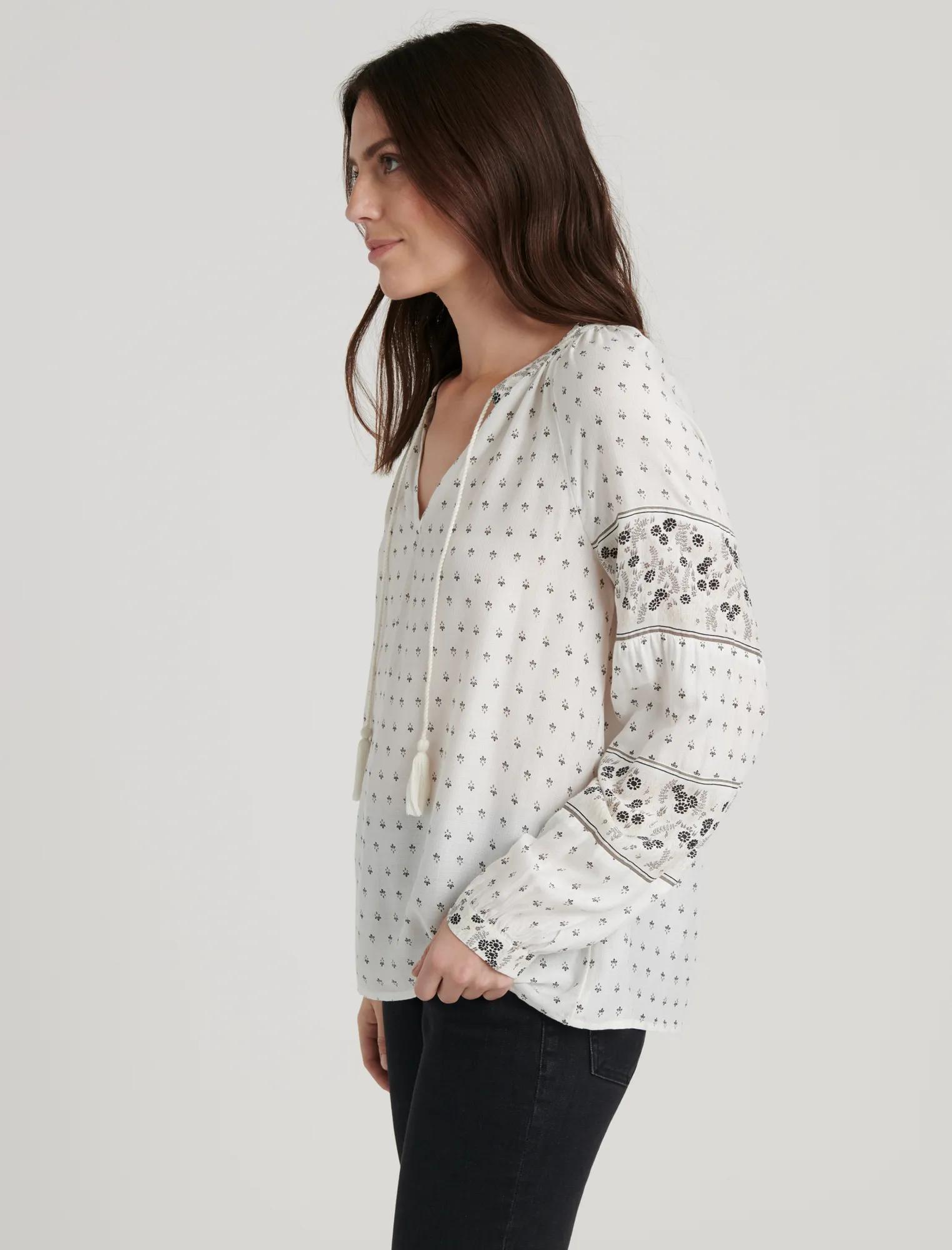 ELLA BORDER PRINT PEASANT, image 6