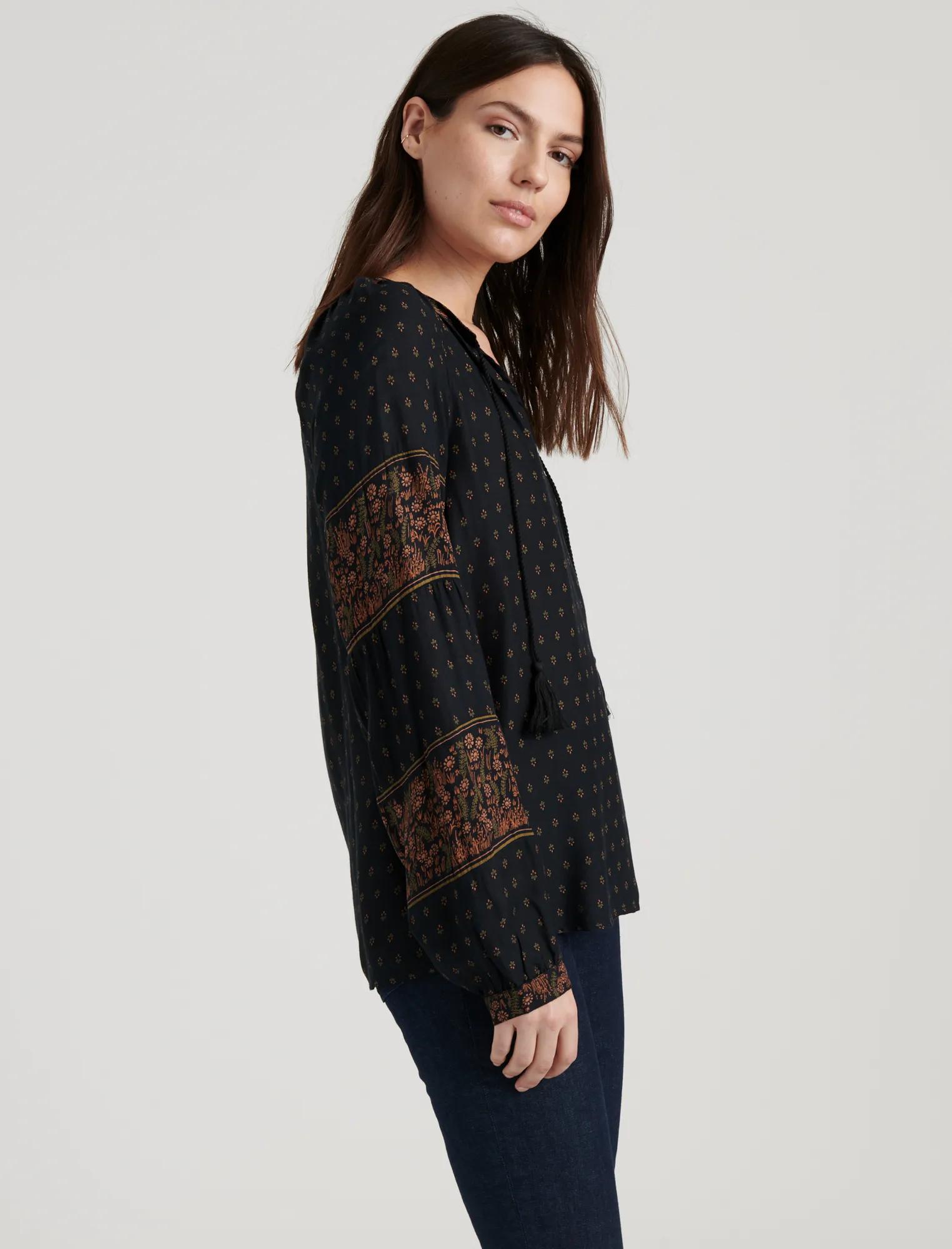 ELLA BORDER PRINT PEASANT, image 7