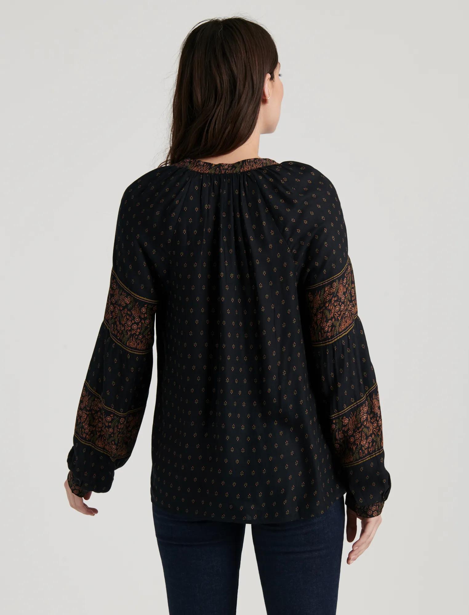 ELLA BORDER PRINT PEASANT, image 4