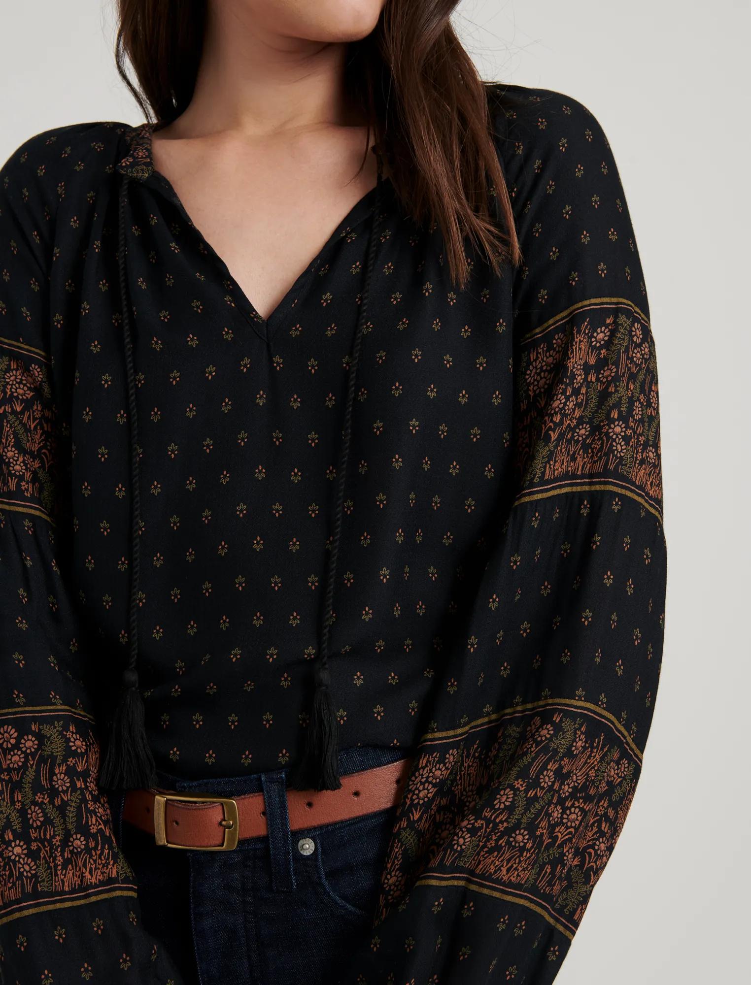ELLA BORDER PRINT PEASANT, image 6