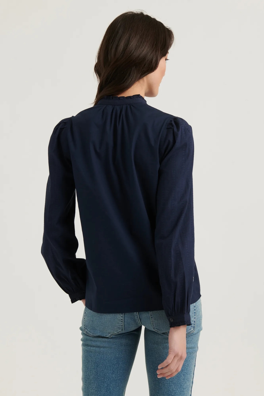 CLAUDINE PINTUCK SHIRT, image 4