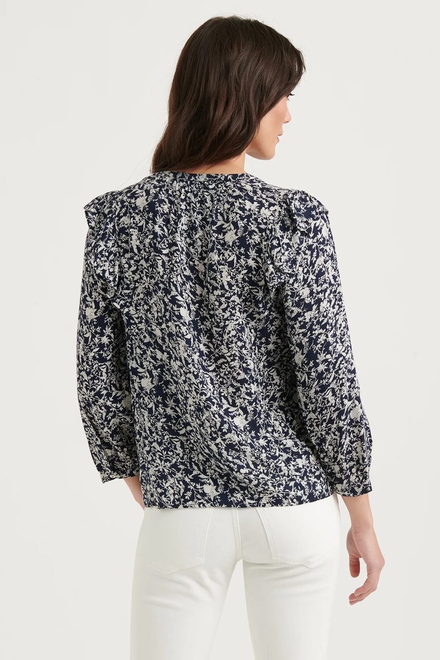 TAYLOR RUFFLE PEASANT TOP, image 4