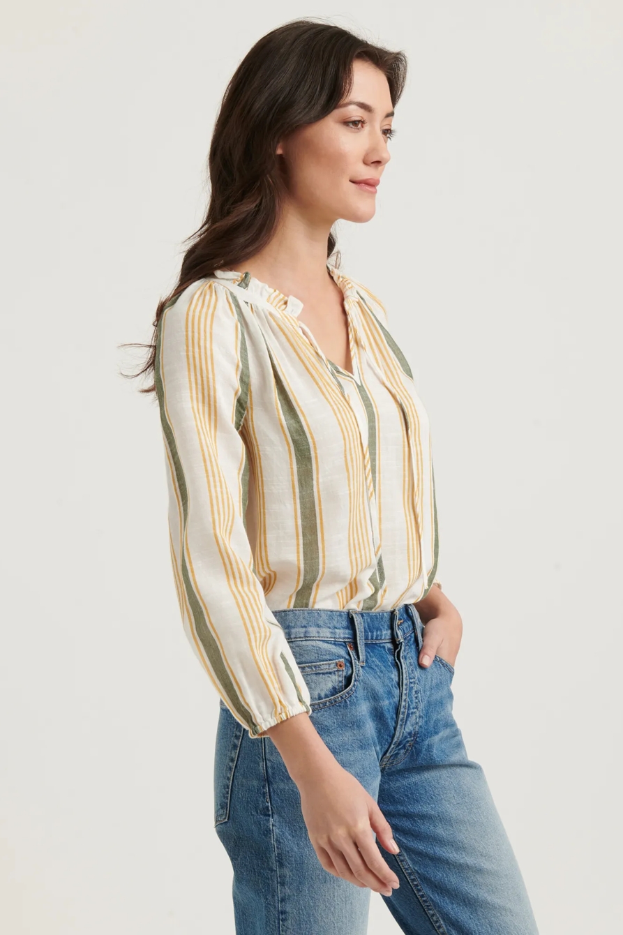 AUBREE PEASANT TOP, image 3