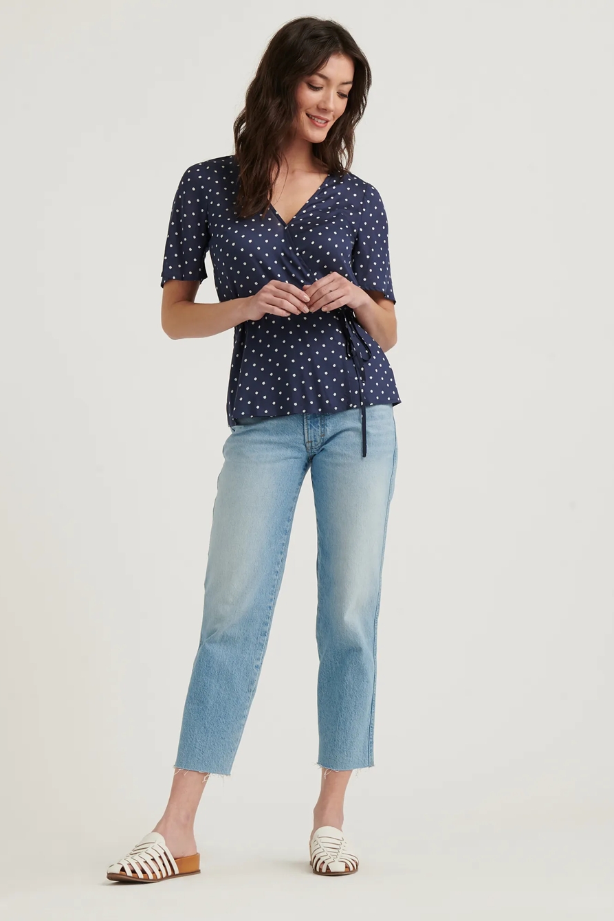 AMELIA WRAP TOP, image 2