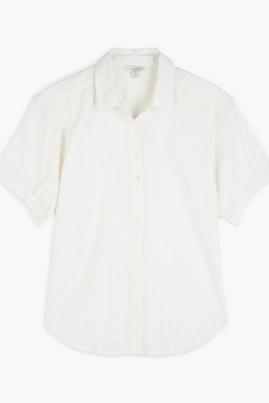 ROLLED SLEEVE SHORT SLEEVE SHIRT, image 1