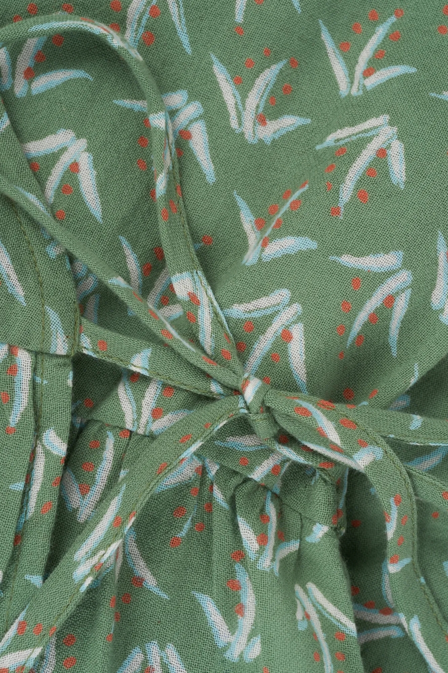 PRINTED EVA WRAP TOP, image 2