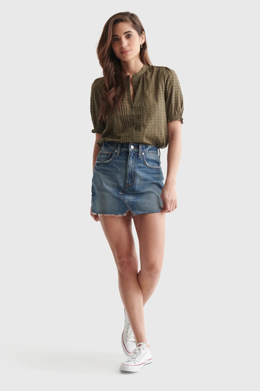 DAKOTA RUFFLE SLEEVE TOP, image 2