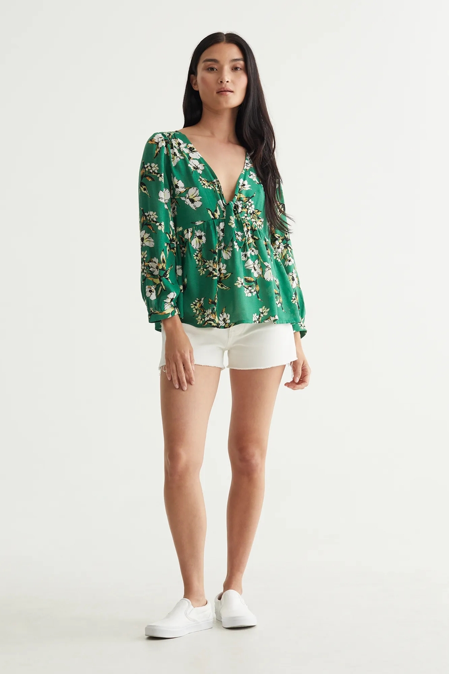 MALIA PEASANT TOP, image 2