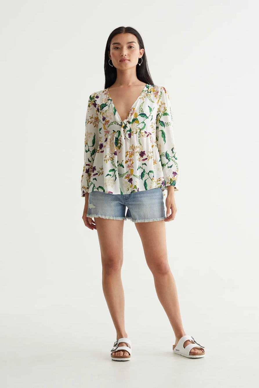MALIA PEASANT TOP, image 2