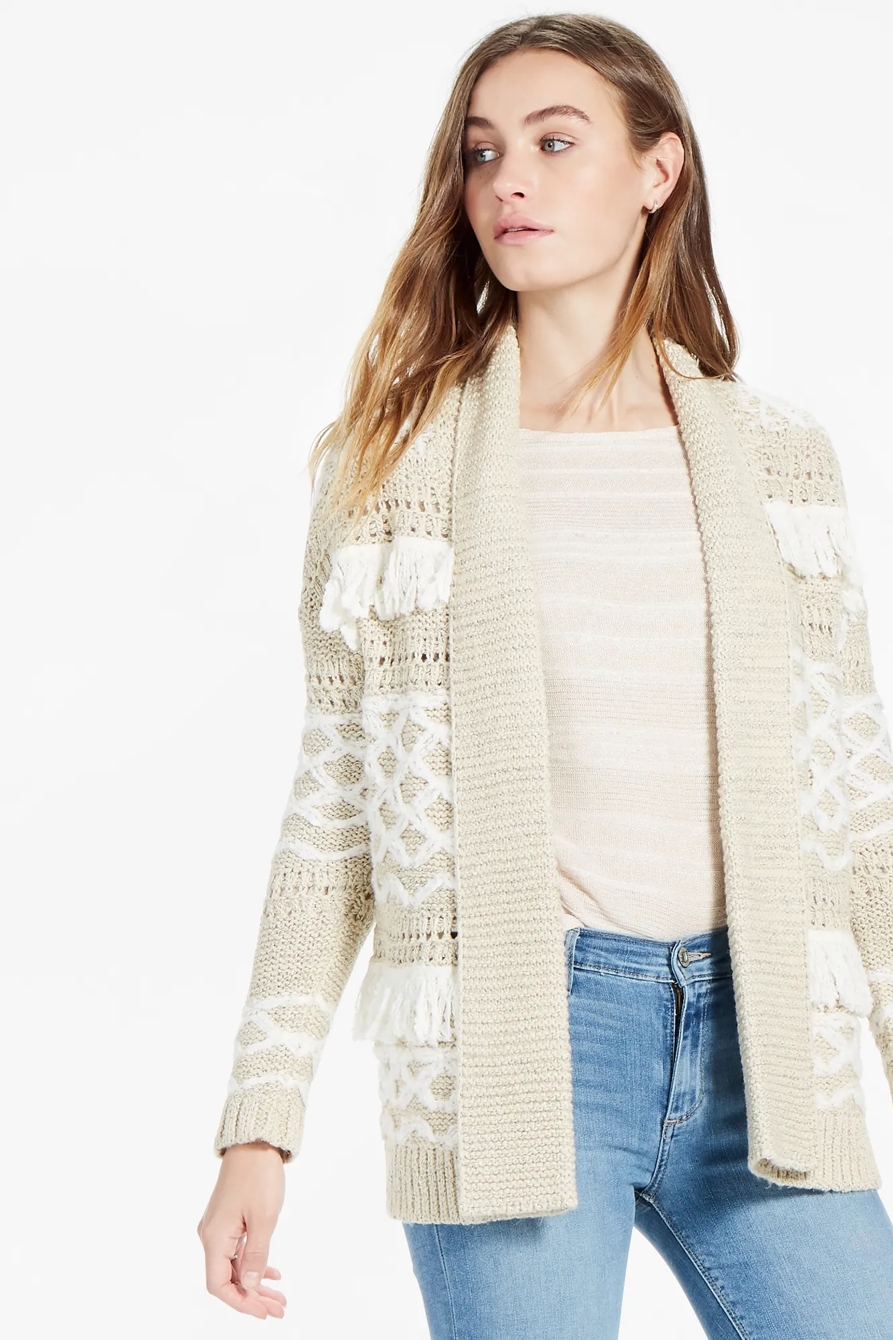 FRINGE CARDIGAN, image 1
