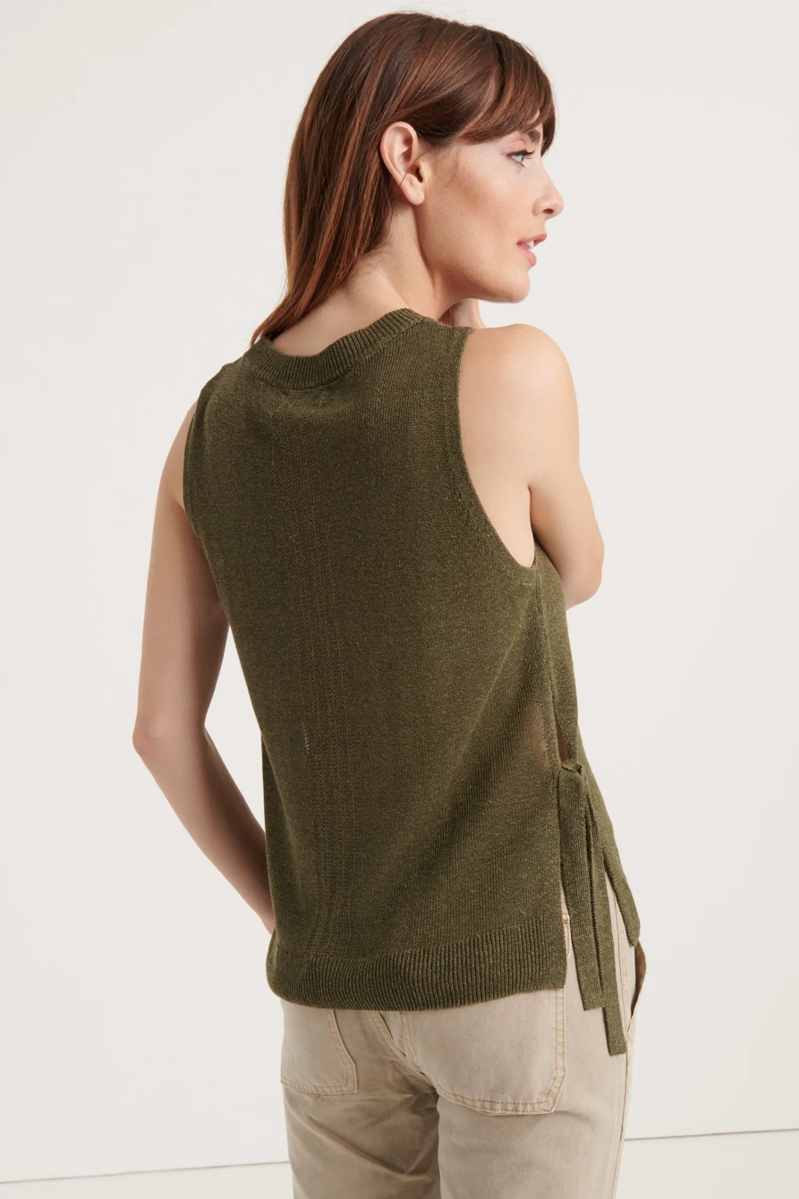 SIDE TIE SWEATER, image 3
